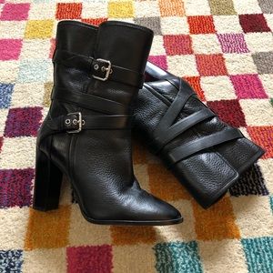 COACH Alexandra Mid Bootie EUC